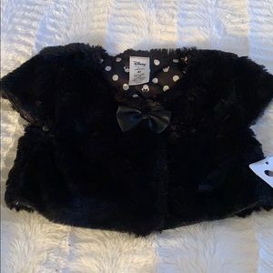NWT Faux Fur Vest by Disney